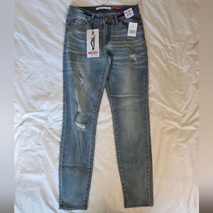 NWT Celebrity Pink Mid-Rise The Rider Denim Skinny Jeans Size 9/29